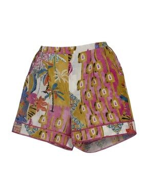 True Destinations Tropical Mixed Print Resort Shorts NWT Size Large